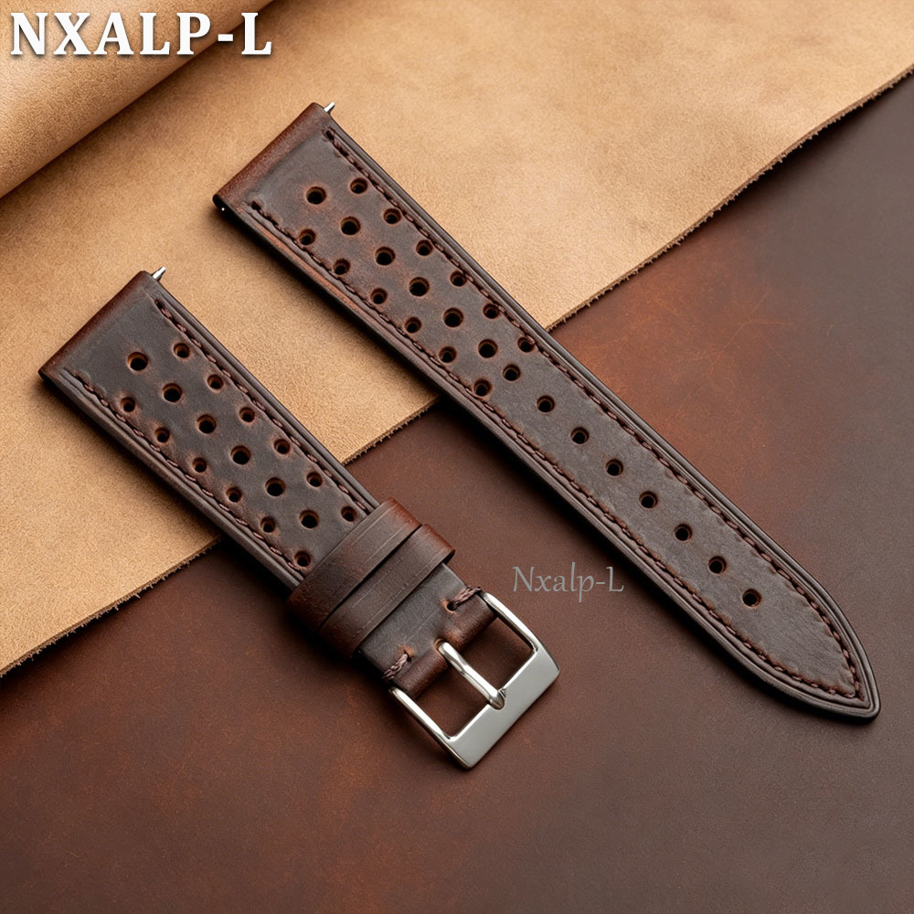 Omega Watches Smartwatch - Bracelet de montre vintage en cuir