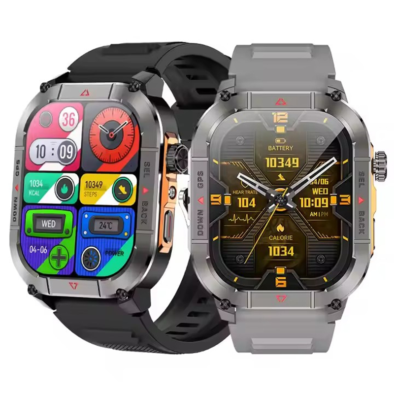 Smartwatch New Watches - Nouveau HK84 hommes montre intelligente AMOLED