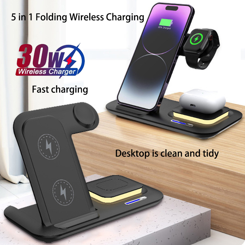 Smartwatch New Watches - Station de charge sans fil pliable