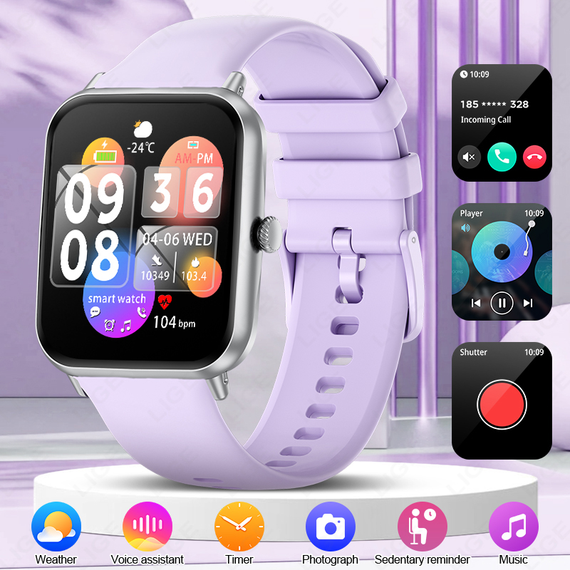 Smartwatch Ladies Watches For Women - LIGE mode 1.83 