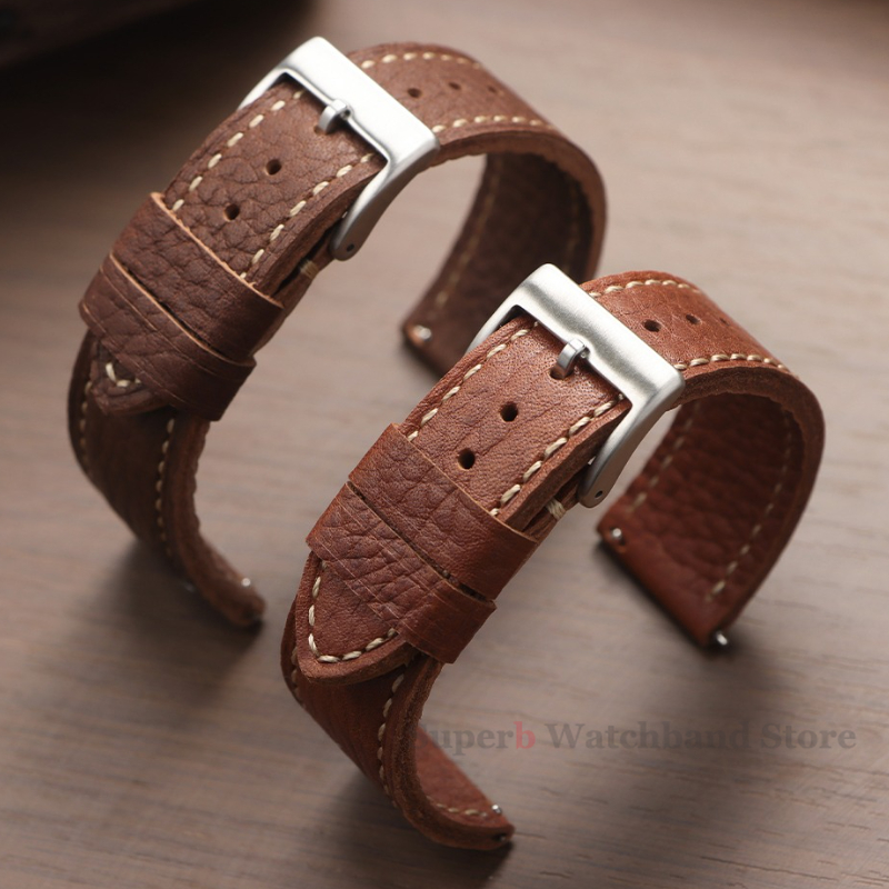 Omega Watches Smartwatch - Bracelet de montre en cuir de