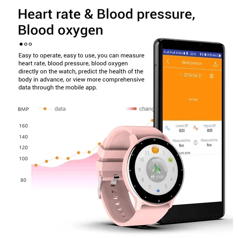 Montre connectée LIGE pour fem - Smartwatch Ladies Watches For Women avis et prix