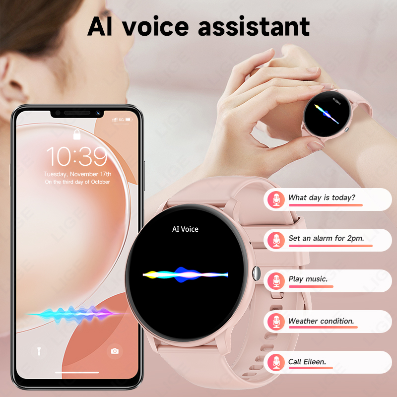 LIGE montre intelligente femme - Smartwatch Ladies Watches For Women avis et prix