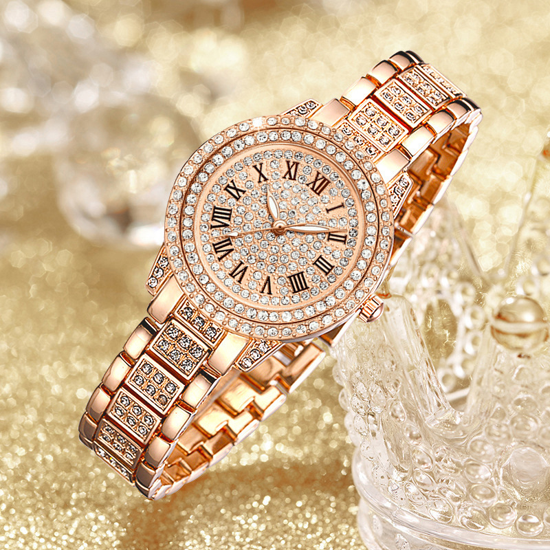 Femmes de luxe cristal exquis  - Minimalist Thin Watch avis et prix