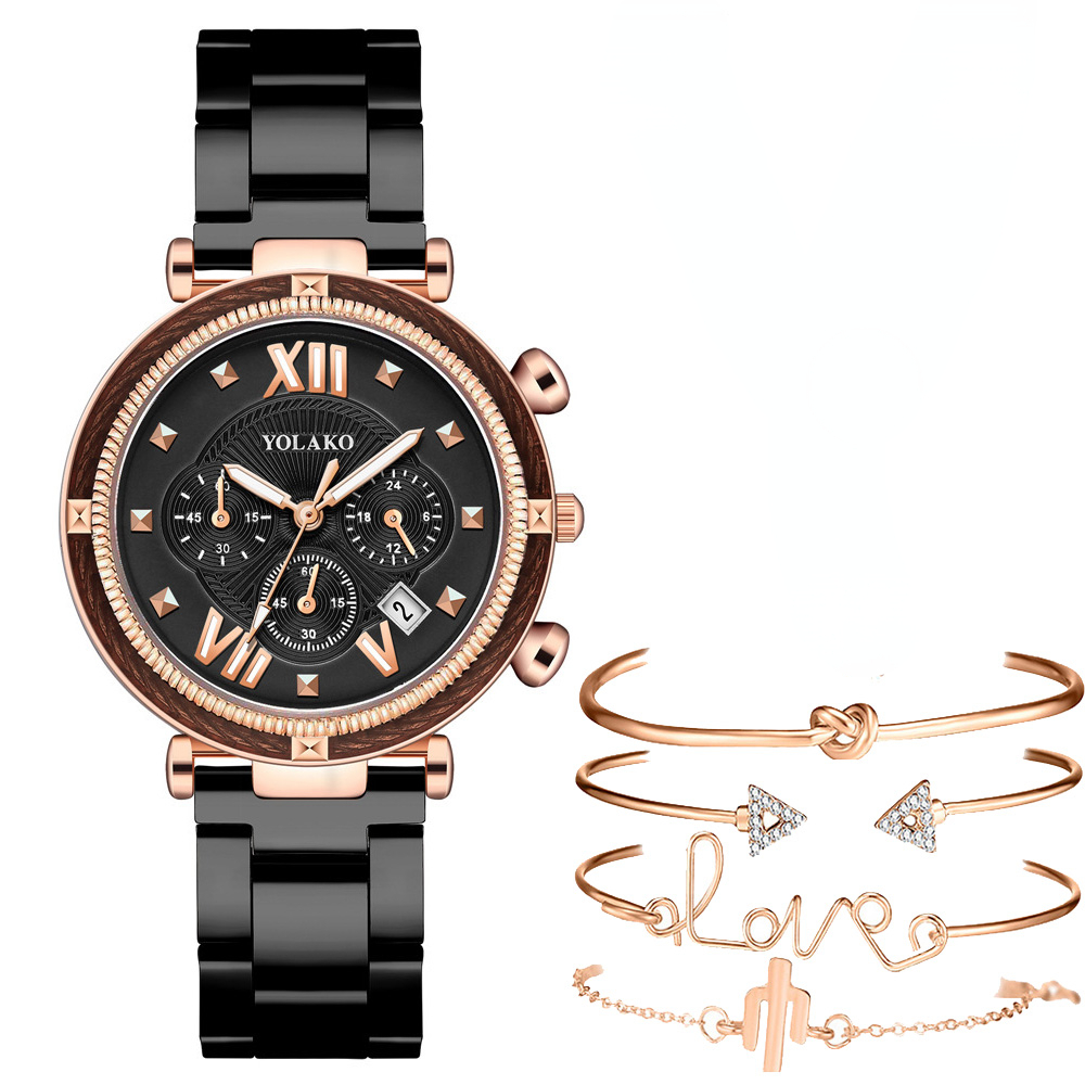 Ensemble de 5 montres bleues P - Minimalist Thin Watch avis et prix