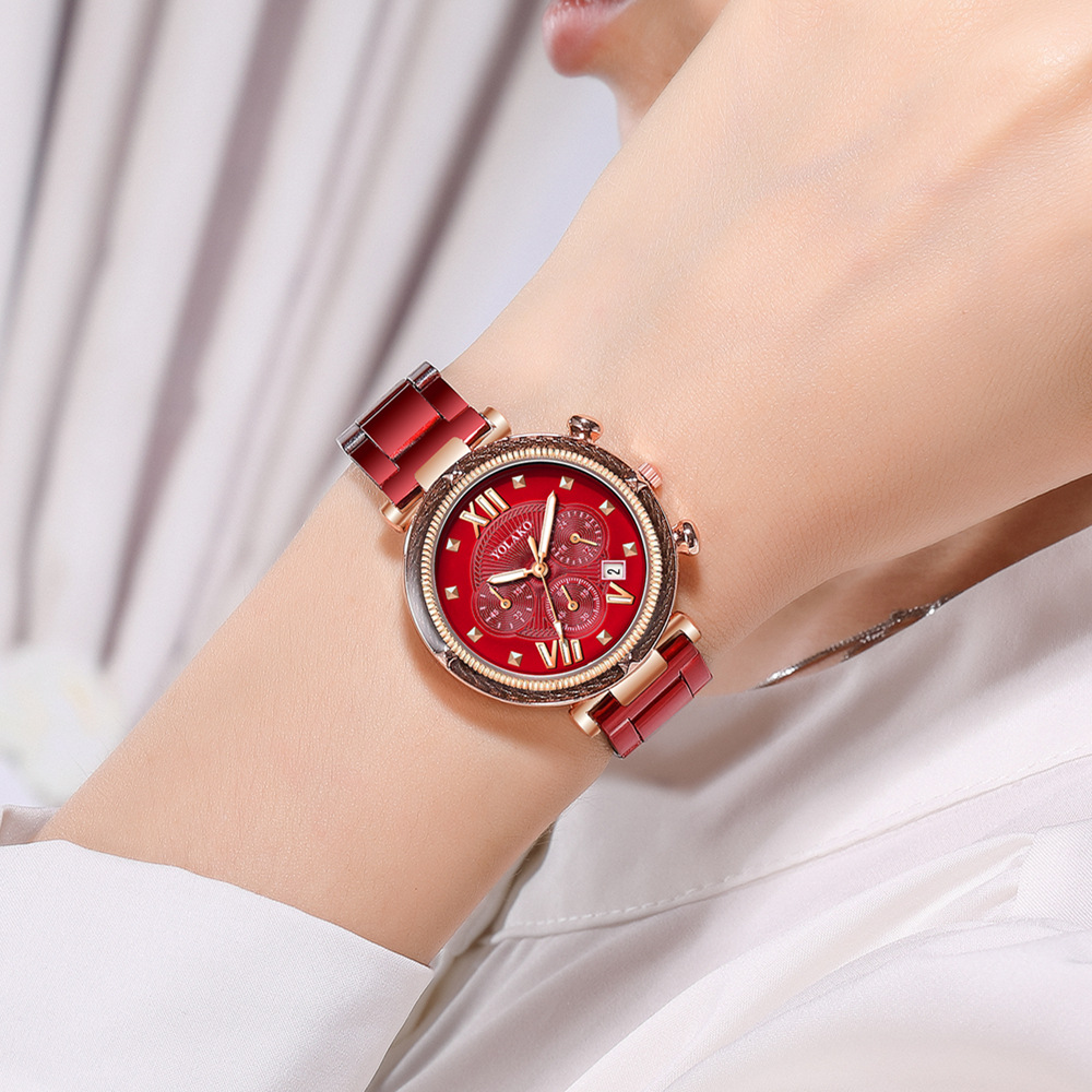 Ensemble de 5 montres bleues P - Minimalist Thin Watch avis et prix