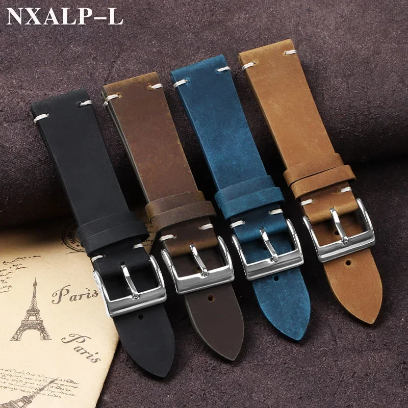 Bracelet de montre en cuir de  - Omega Watches Smartwatch avis et prix