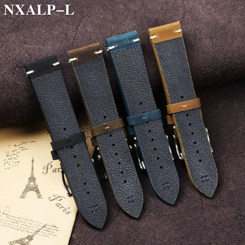 Bracelet de montre en cuir de  - Omega Watches Smartwatch avis et prix