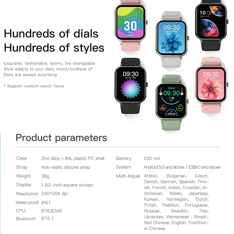 2025 montre intelligente pour  - Smartwatch Ladies Watches For Women avis et prix