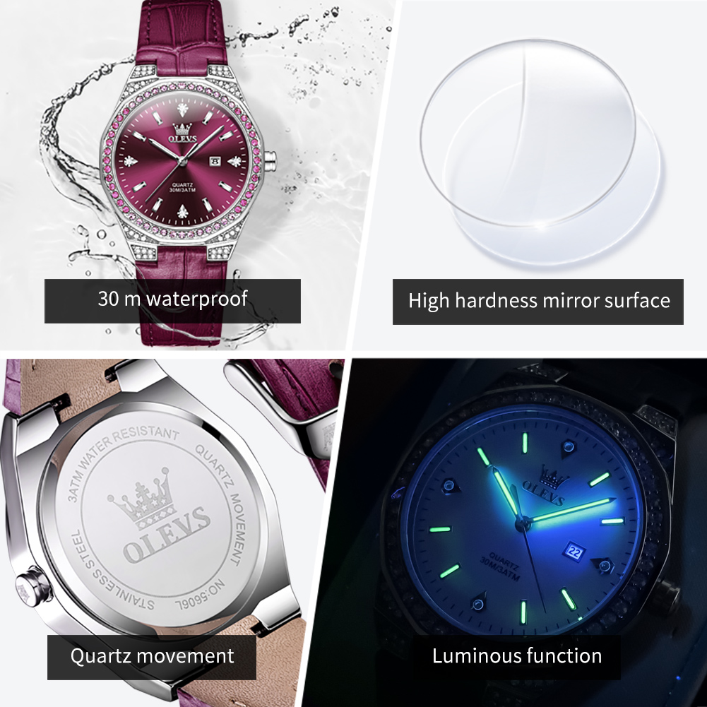 OLEVS Original femmes montres  - Minimalist Thin Watch avis et prix