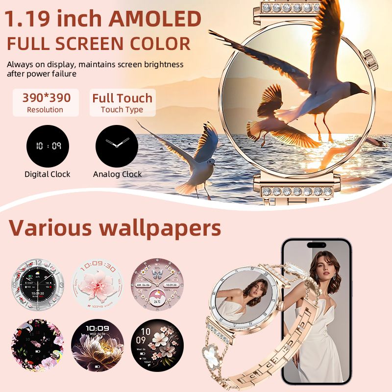 Nouvelle montre connectée LIGE - Smartwatch Ladies Watches For Women avis et prix