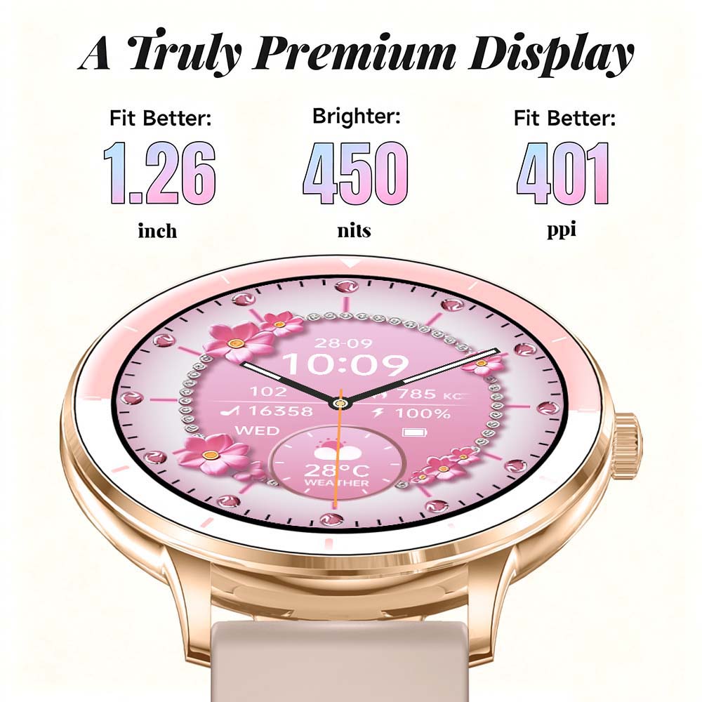 Montre connectée pour femmes,  - Smartwatch Ladies Watches For Women avis et prix