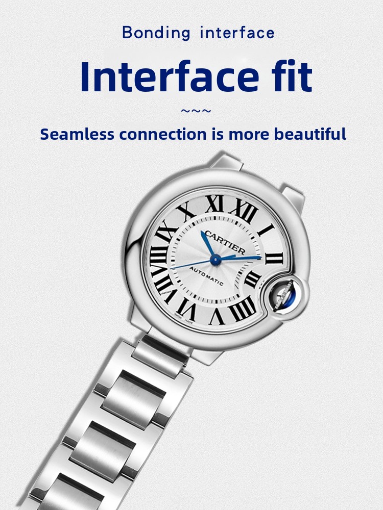 Le bracelet de montre en acier - Cartier Watch Ballon Bleu avis et prix