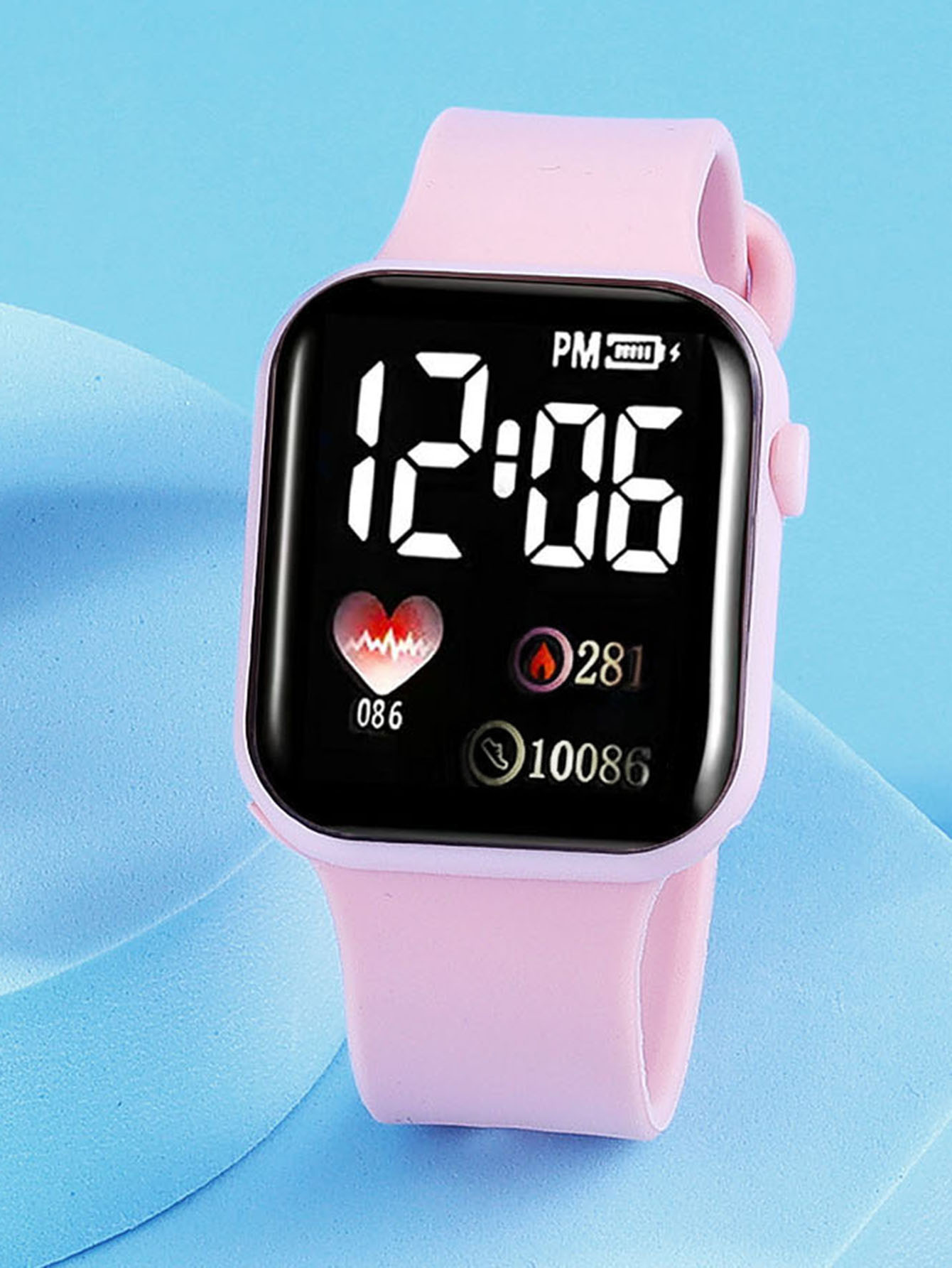 Montre électronique carrée en  - Watches Not Smartwatch avis et prix