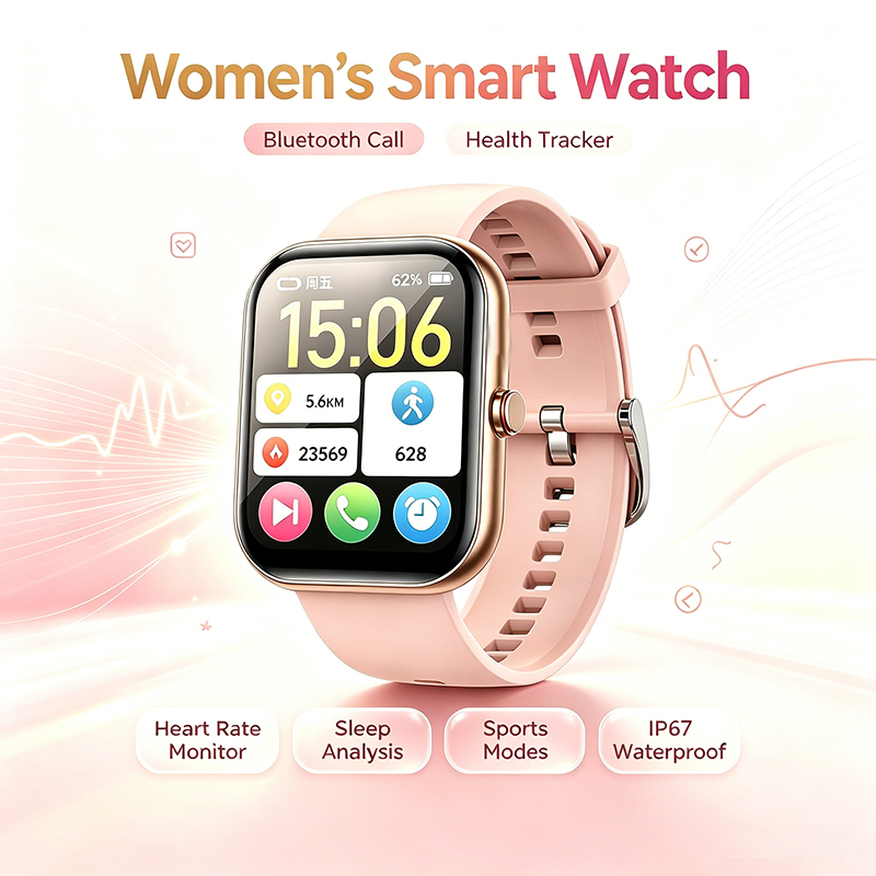 Montre connectée pour femmes,  - Smartwatch Ladies Watches For Women avis et prix