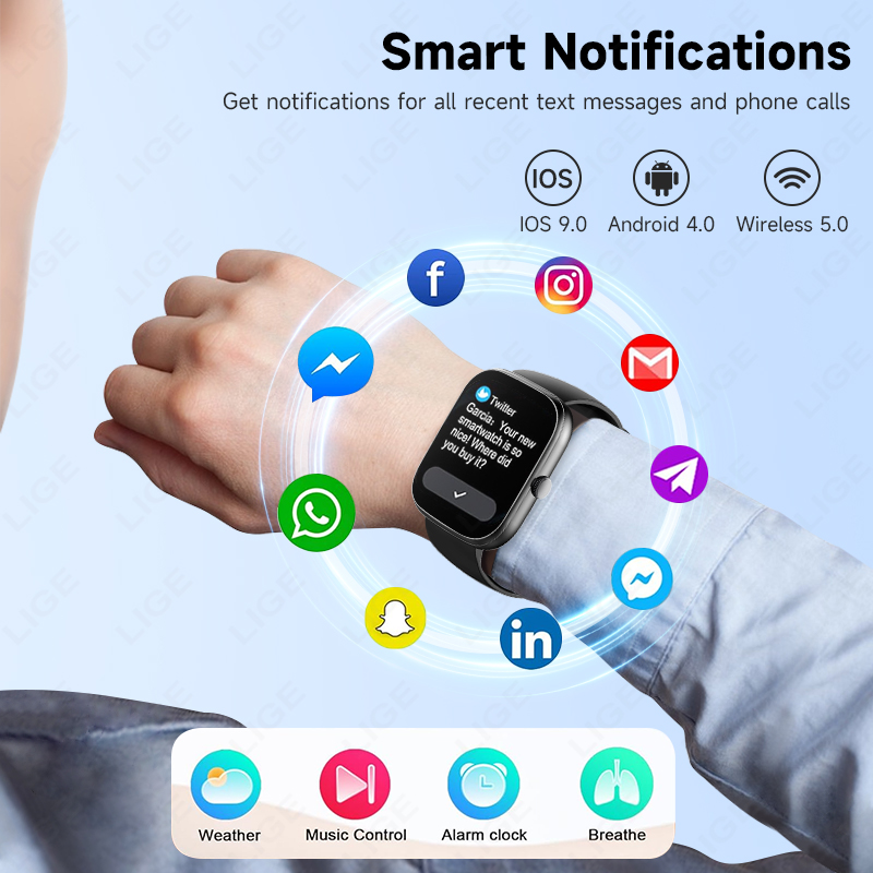 Montre connectée de sport pour - Smartwatch Ladies Watches For Women avis et prix