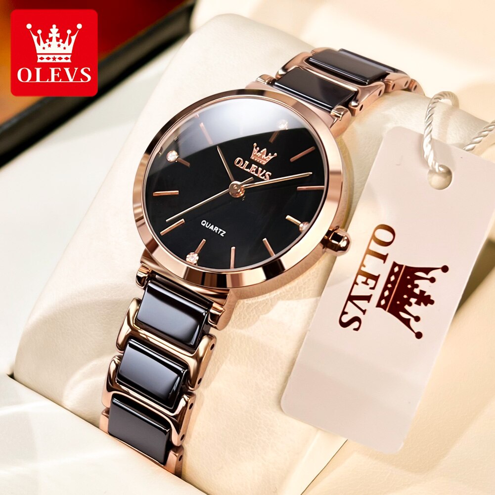 OLEVS-Montre-bracelet de luxe  - Minimalist Thin Watch avis et prix